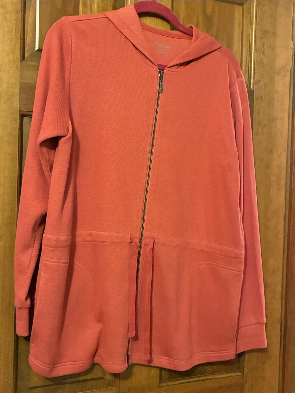 Pendleton Women's Coral or Dusty Rose Zip-Front Hooded Jacket NWOT